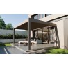 Pergola bioclimatique Elena - gris RAL 2800
