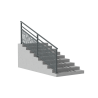 Garde-corps Zelia - 1 lisse