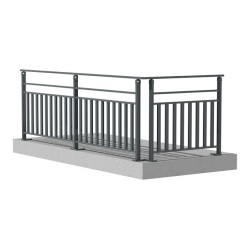 Garde-corps Zita – 1 lisse