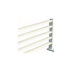 Garde-corps aluminium vitré Zaria
