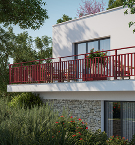 Garde-corps Zita - 0 lisse